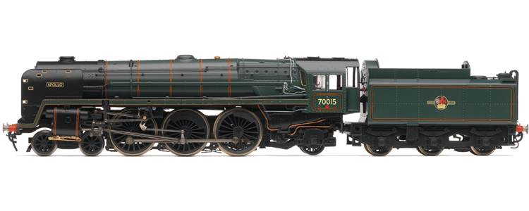 arcadia rail - hornby - locomotive - BR 4-6-2 'APOLLO' BRITANNIA CLASS 