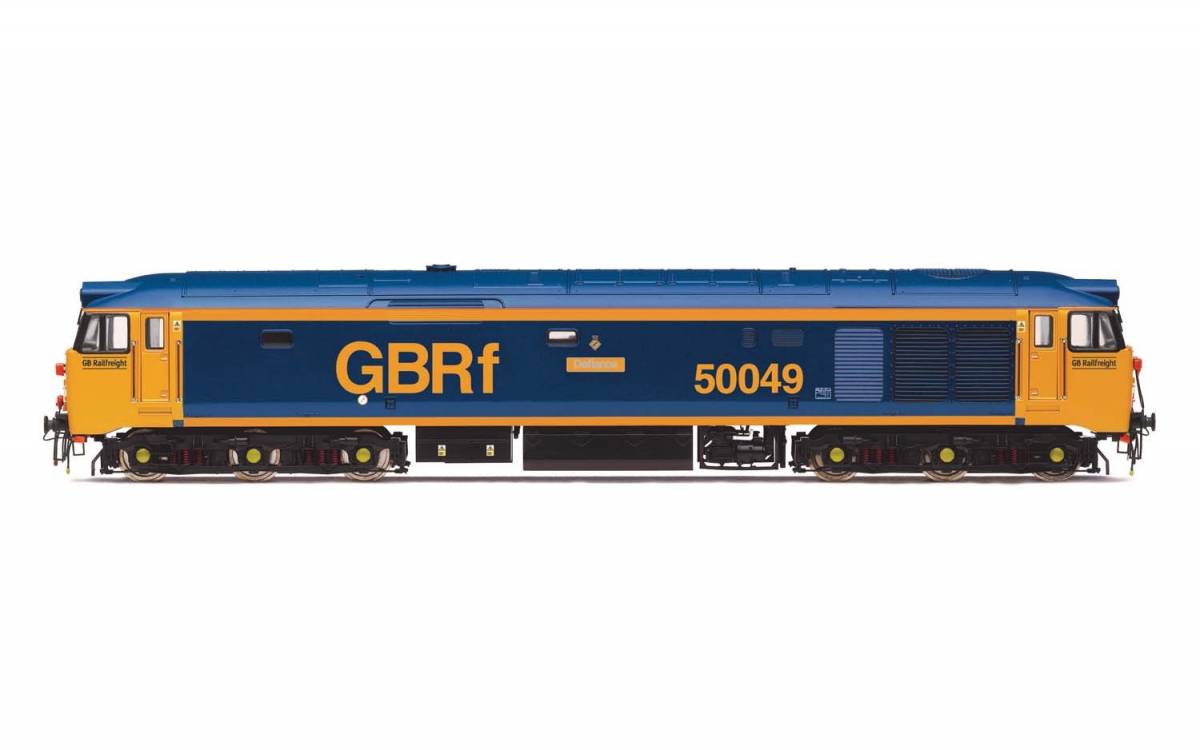 arcadia rail hornby GBRf CLASS 50 CoCo 50049 DEFIANCE
